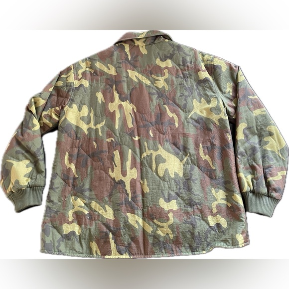 The GREAT. Platoon Jacket Camo Green NWT (says small but fits like 10-12) - Picture 3 of 16